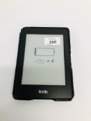 AMAZON KINDLE PAPERWHITE - SOLD AS SEEN