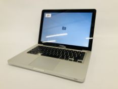 APPLE MACBOOK PRO LAPTOP COMPUTER MODEL A1278 FAULTY HARD DRIVE (NO CHARGER) KEYBOARD A/F (S/N