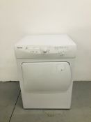 A HOOVER VISION HD 8KG TUMBLE DRYER - SOLD AS SEEN