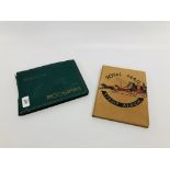 ROYAL MAIL STAMP ALBUM AND VINTAGE PHOTO ALBUM AND CONTENTS