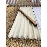 10 X 3 METRE SHEETS PROFILE FIBRE GLASS ROOF SHEETING (USED)