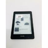 AMAZON KINDLE PAPERWHITE - SOLD AS SEEN