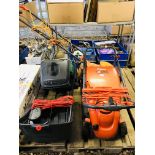 A FLYMO POWER COMPACT 330 ELECTRIC MOWER,