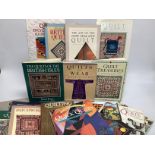 QUILTS & QUILTING: Collection of 21 book