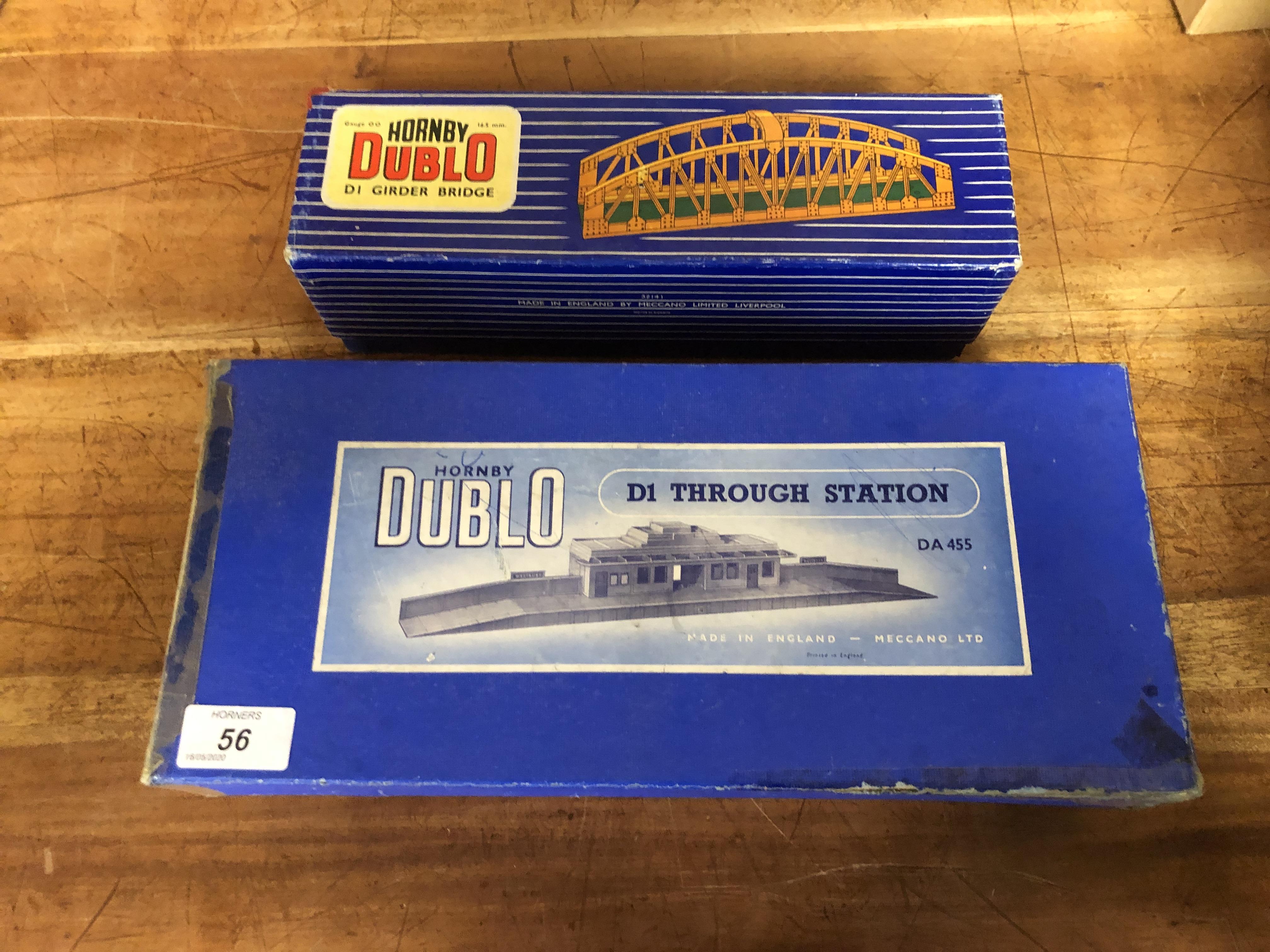 HORNBY DUBLO BOXED D1 THROUGH STATION AN