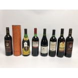 8 VARIOUS BOTTLES RED WINE:- A RIBERA DE