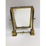 STYLISH SOLID BRASS ANTIQUE VANITY MIRRO