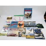 COLLECTION OF 23 BOOKS ON AVIATION - SOM