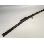 NORTH AFRICAN MATCHLOCK MUSKET 147CM.
