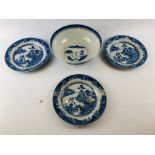 CHINESE BLUE AND WHITE PUNCH BOWL PROBAB