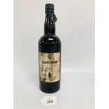 1 BOTTLE SANDEMAN VINTAGE 1970 PORT BOTT