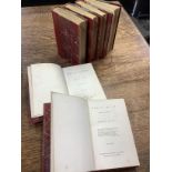 Eliot (George) Novels. 6 vols of a 7 vol