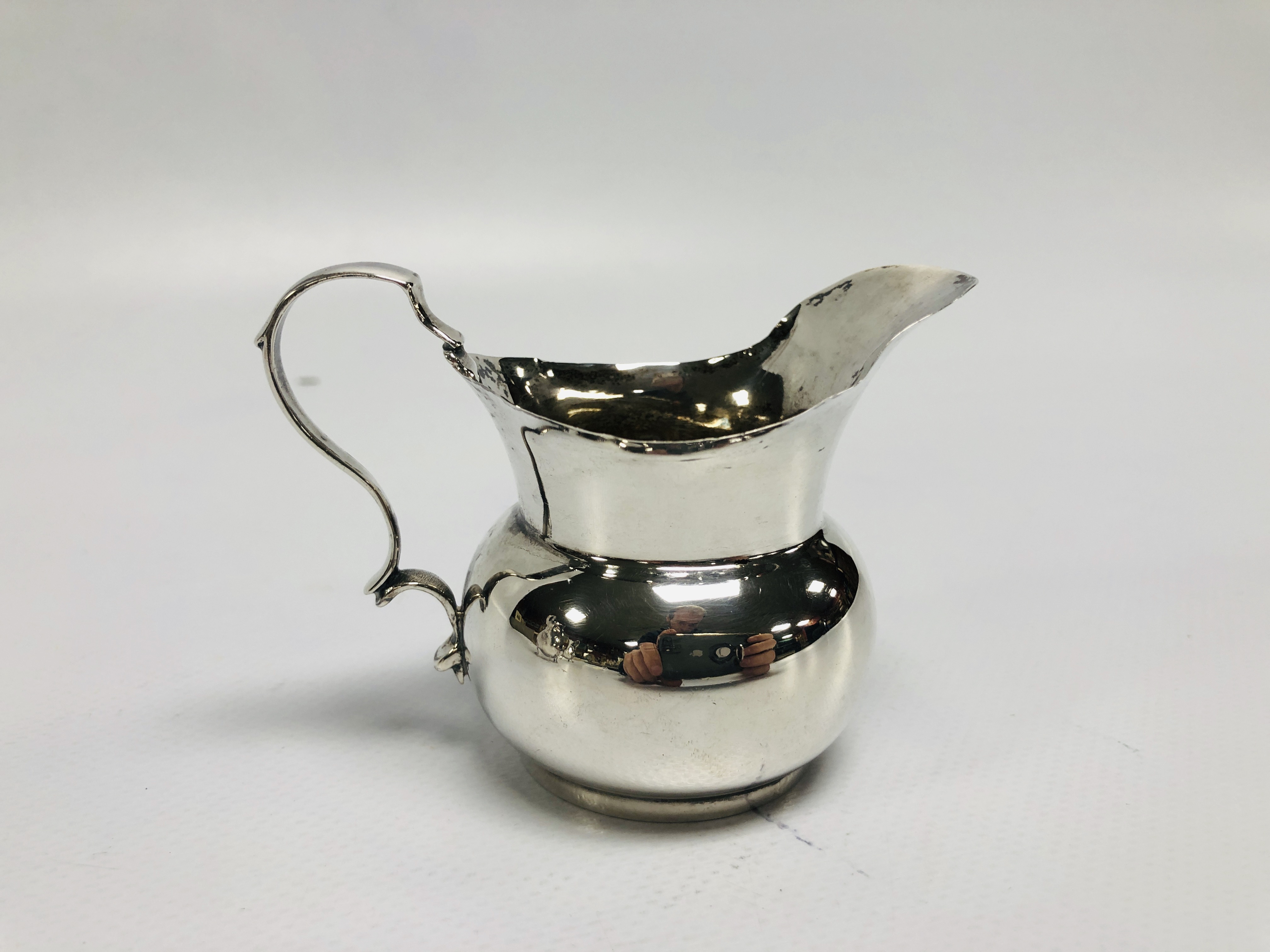 THREE SILVER CREAM JUGS, ALL WITH DOUBLE - Image 10 of 18