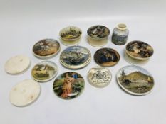 A COLLECTION OF TEN VARIOUS COLLECTORS P