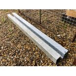 2 X BIRTLEY 2100MM GALVANISED STEEL LINTELS