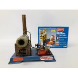 WILESCO TOY STEAM ENGINE (BOXED)