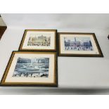 3 x LOWRY STYLE PRINTS