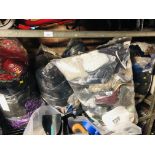 5 x BAGS OF ASSORTED FASHION CLOTHING TO INCLUDE DESIGNER BRANDS HATS & KNITWEAR ETC