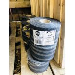 9 ROLLS OF 30M X 100MM DAMPLAS DAMP PROOF COURSE