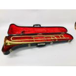 WELTKLANG BRASS TRUMPET IN FITTED HARD CASE