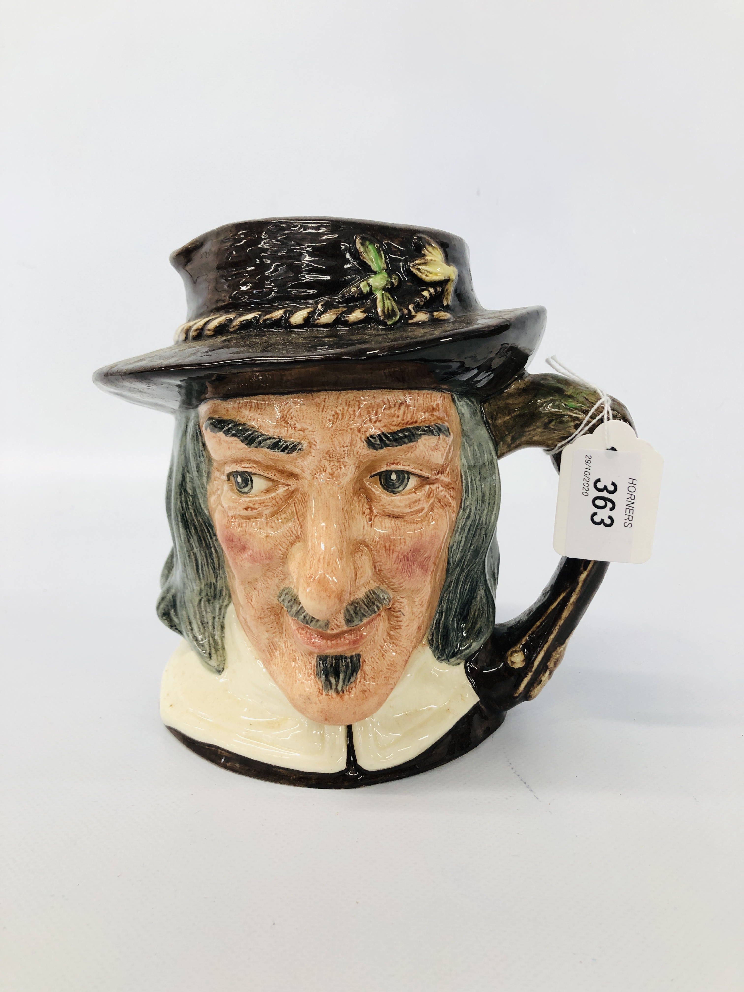 A ROYAL DOULTON CHARACTER JUG IZAAK WALTON COMPLEAT ANGLER D6404