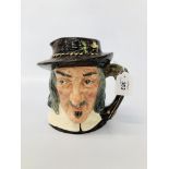 A ROYAL DOULTON CHARACTER JUG IZAAK WALTON COMPLEAT ANGLER D6404