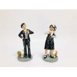 PAIR OF ROYAL DOULTON FIGURES TO INCLUDE "PEARLY BOY" HN 2767 & "PEARLY GIRL" HN 2769