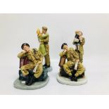 4 x ROYAL DOULTON FIGURES TO INCLUDE PRESTIGE 730 DAYS HN 4820 239/1500,