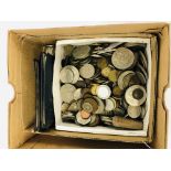 BOX OF MIXED COINAGE