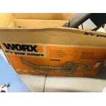 WORX GARDEN VAC WITH SUCK AND BLOW ACTION - SOLD AS SEEN