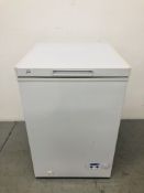 A SMALL ICEKING CHEST FREEZER - SOLD AS SEEN