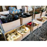 8 X LARGE BOXES CONTAINING KITCHEN AND HOMEWARES TO INCL.
