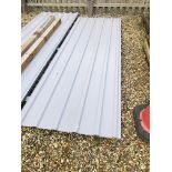 10 X 3M X 1M LENGTHS OF PROFILE STEEL ROOF LINER SHEETS