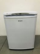 A HOTPOINT UNDERCOUNTER FREEZER - SOLD AS SEEN