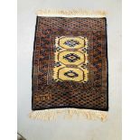 FOUR VINTAGE PRAYER RUGS OF VARYING DESIGNS