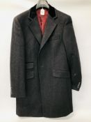 A GENTS MARKS & SPENCER LUXURY 3/4 COAT,