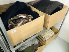 4 x LARGE BOXES OF MAINLY WOMEN'S DESIGNER BRANDED JACKETS & COATS TO INCLUDE JAEGER ETC