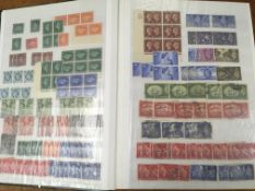 LARGE STOCKBOOK MAINLY QE2 MINT AND USE