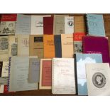 BOX OF BOOKS AND MONOGRAPHS CONCERNING G