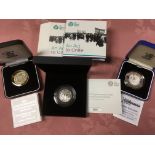 GB COINS: 2000 FIVE POUNDS SILVER PROOF,