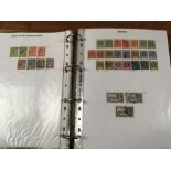 BOX WITH COUNTRIES N - Z IN SIX BINDERS,