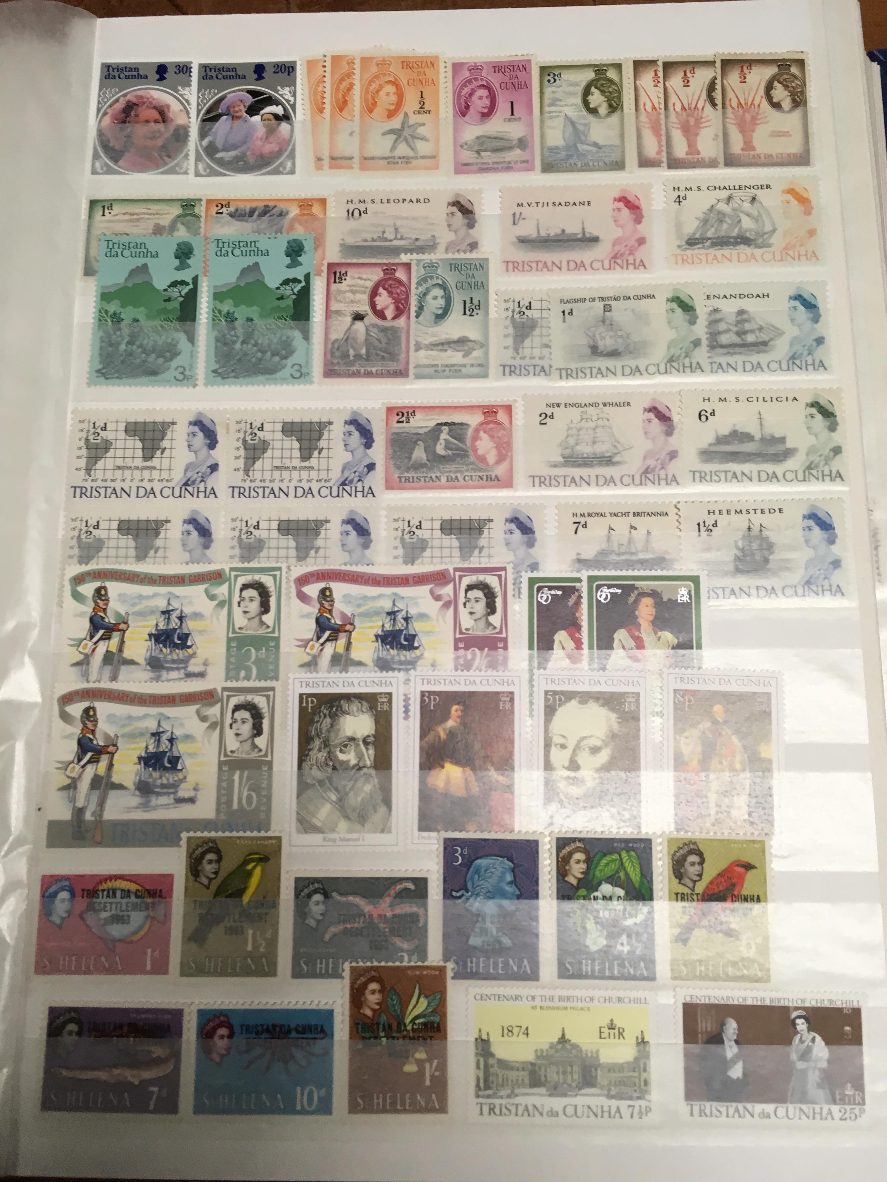 STOCKBOOK WITH COUNTRIES T-Z COLLECTION