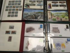 GB: BOX WITH CHANNEL ISLANDS STAMPS AND