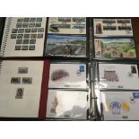 GB: BOX WITH CHANNEL ISLANDS STAMPS AND