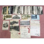 MIXED EARLY OVERSEAS POSTCARDS, BOER WAR