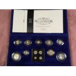 GB COINS: 2000 MILLENIUM SILVER COLLECTI