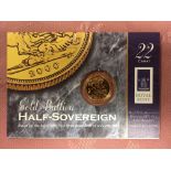 GOLD COINS: GB HALF SOVEREIGN, 2000 IN R