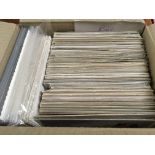 BOX OF RAILWAY POSTCARDS, TRAINS, OFFICI