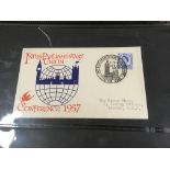 GB: 1953-70 FIRST DAY COVERS IN AN ALBUM