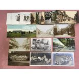 MIXED NORFOLK AND SUFFOLK POSTCARDS, THR